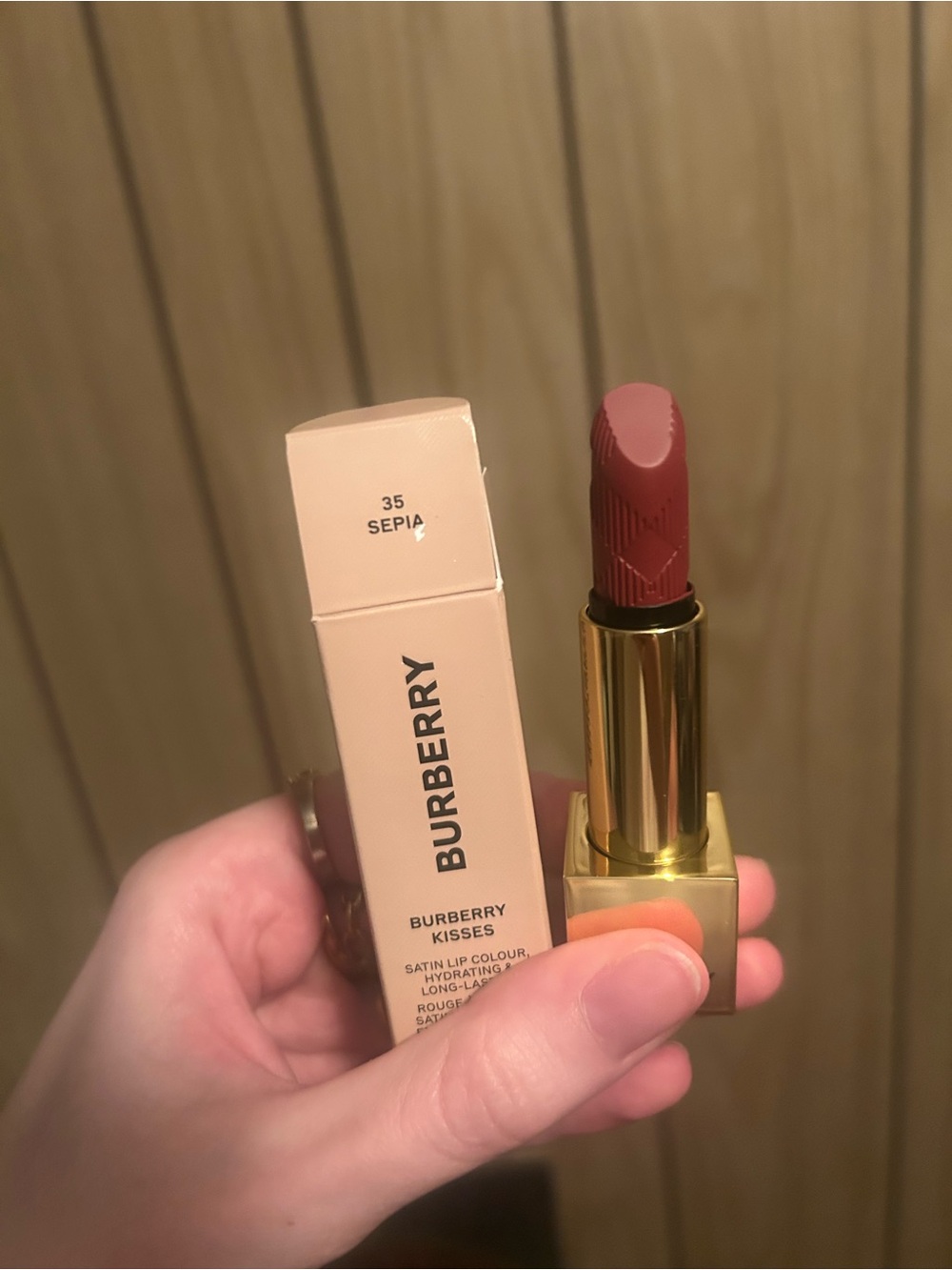 Burberry Kisses Satin lipstick in Sepia - Picture 6 of 6